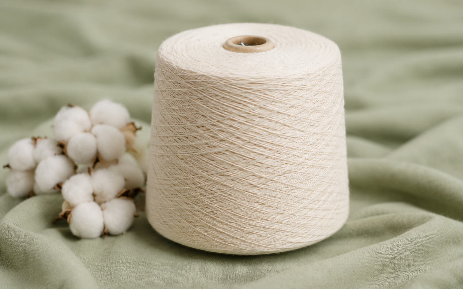 Cotton Polyester Blended Yarn